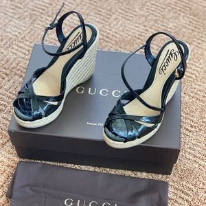 Gucci wedges